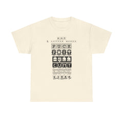 Bad 4 Letter Words - T-Shirt - Witty Twisters Fashions