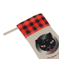 Krampus Cat - Christmas Stocking - Witty Twisters Fashions