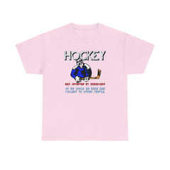 Hockey Was Invented By Canadians so we could be rude and violent to other people - T-Shirt - Witty Twisters Fashions