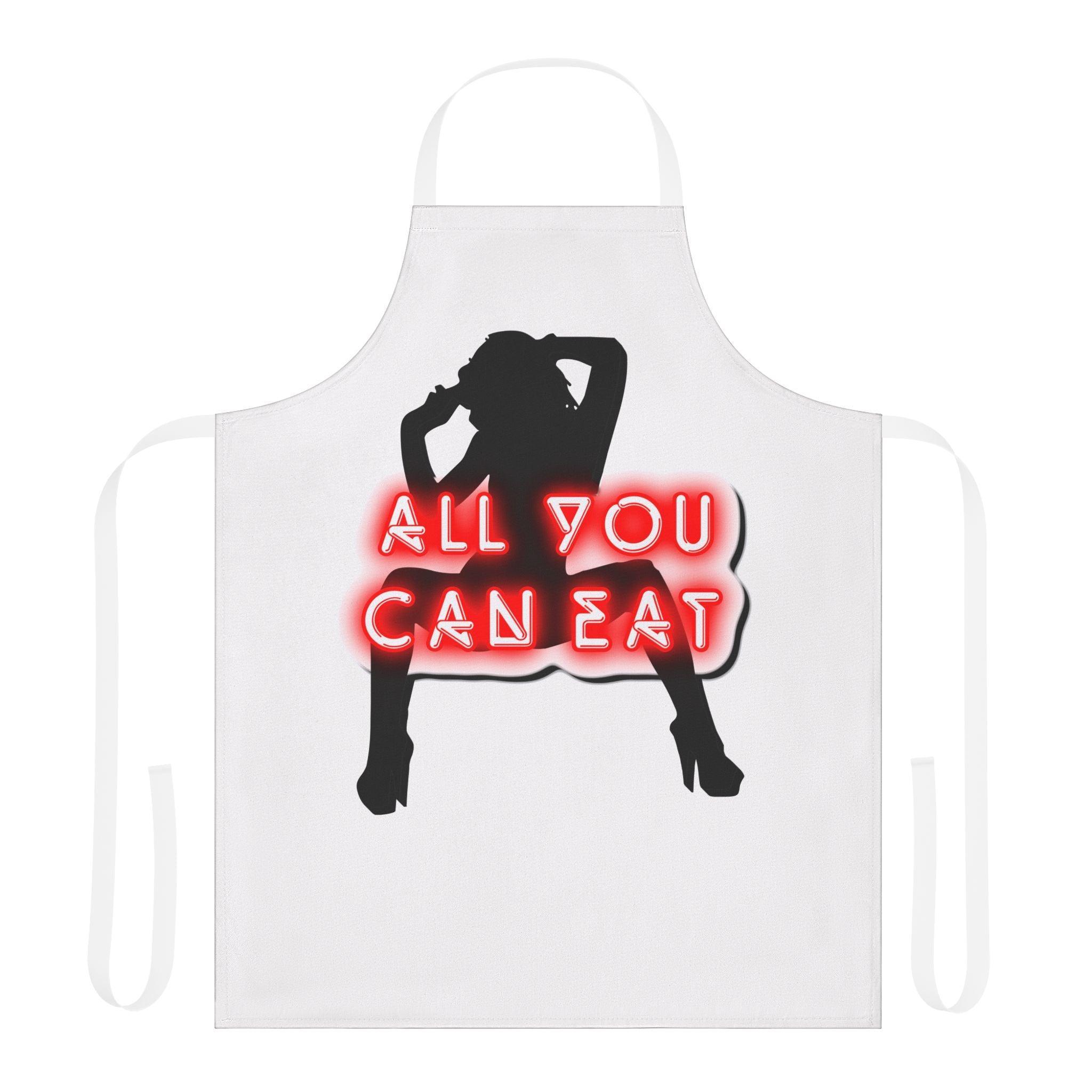 All You Can Eat - Cooking Apron - Witty Twisters Fashions