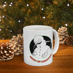 Merry MF Christmas - Ceramic Coffee Mug 11oz, 15oz - Witty Twisters Fashions