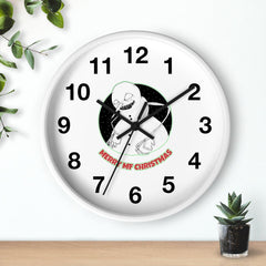 Merry MF Christmas - Wall Clock - Witty Twisters Fashions