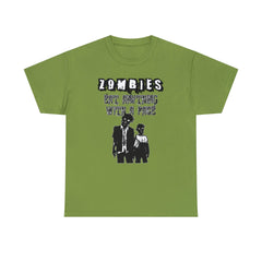 Zombies Eat Anything With A Face - T-Shirt - Witty Twisters Fashions