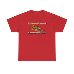 A 6-inch sub is enough if you stuff the salami - T-Shirt - Witty Twisters Fashions