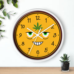 High All The Time - Wall Clock - Witty Twisters Fashions