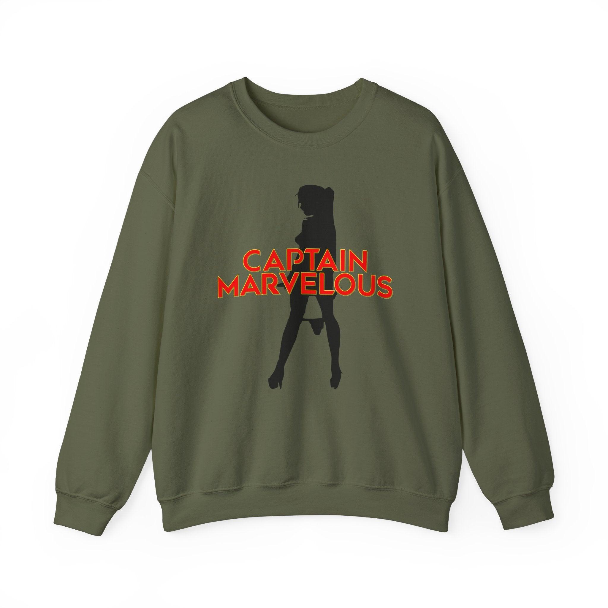 Captain Marvelous - Sweatshirt - Witty Twisters Fashions