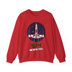 5/4 be with you - Star Wars Day - Sweatshirt - Witty Twisters Fashions
