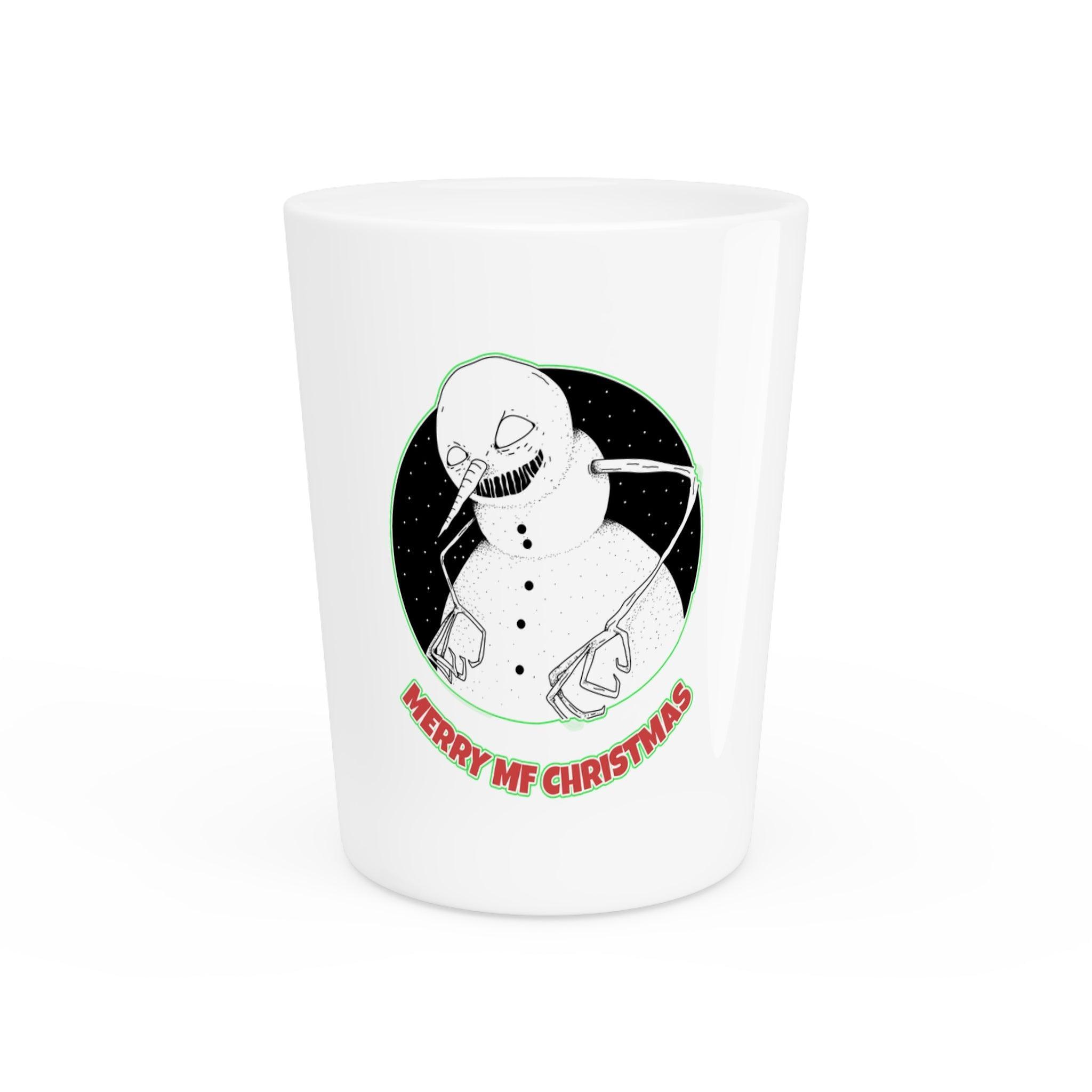 Merry MF Christmas - Shot Glass - Witty Twisters Fashions