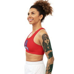 Miss Adventure - Seamless Sports Bra - Witty Twisters Fashions