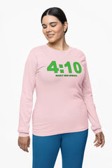 4:10 Early Bud Special - Long-Sleeve Tee - Witty Twisters Fashions
