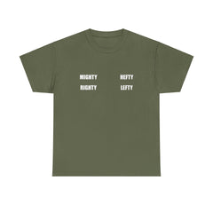 Mighty Righty Hefty Lefty - T-shirt - Witty Twisters Fashions
