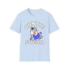Auntie Social - Softstyle T-Shirt - Witty Twisters Fashions