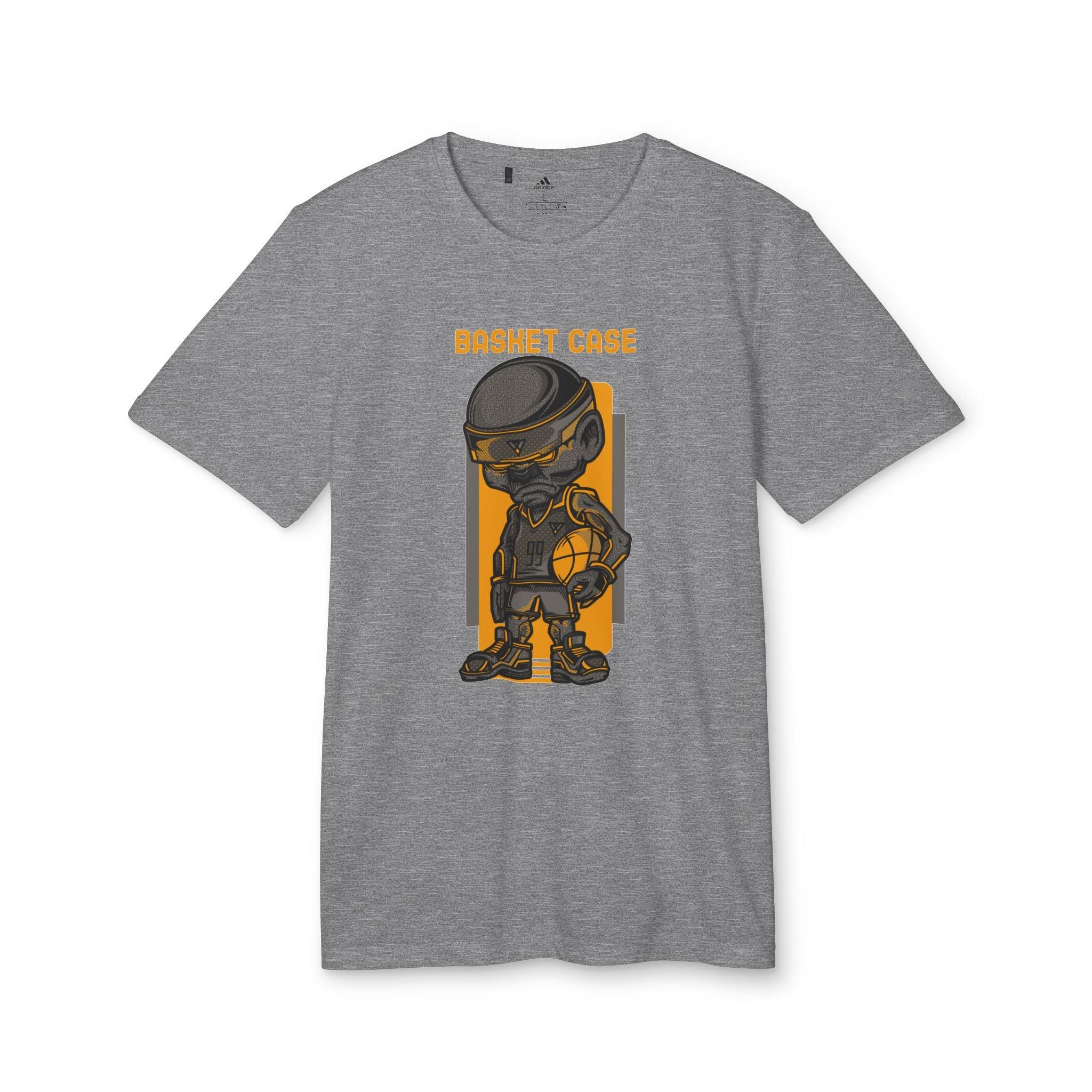 Basket Case - adidas® Unisex Sport T-shirt - Witty Twisters Fashions