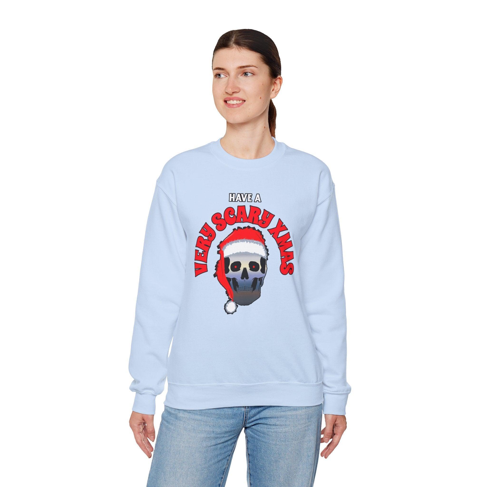Have A Very Scary Xmas - Sweatshirt - Witty Twisters Fashions