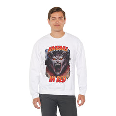 Animal In Bed - Sweatshirt - Witty Twisters Fashions