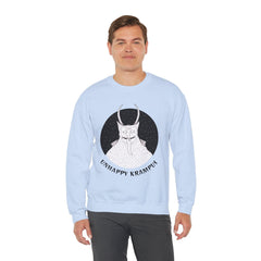 Unhappy Krampus - Sweatshirt - Witty Twisters Fashions