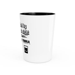 I was visited by 3 spirits last night Whiskey Rum and Tequila - Shot Glass - Witty Twisters Fashions