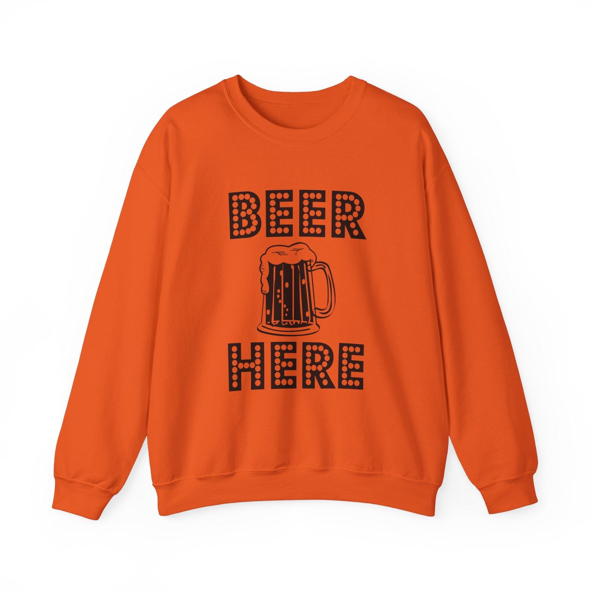 Beer Here - Sweatshirt - Witty Twisters Fashions