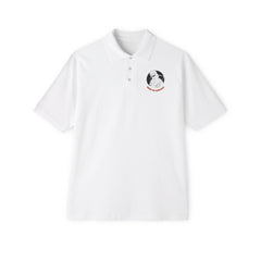 Merry MF Christmas - Men's Piqué Polo Shirt - Witty Twisters Fashions