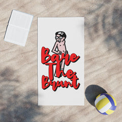 Bare The Brunt - Beach Towels - Witty Twisters Fashions