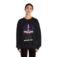 5/4 be with you - Star Wars Day - Sweatshirt - Witty Twisters Fashions