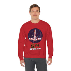 5/4 be with you - Star Wars Day - Sweatshirt - Witty Twisters Fashions