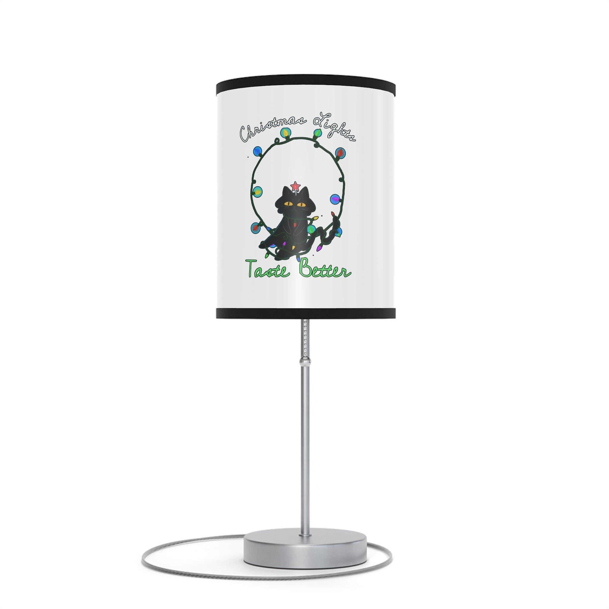 Christmas Lights Taste Better - Lamp on a Stand - Witty Twisters Fashions