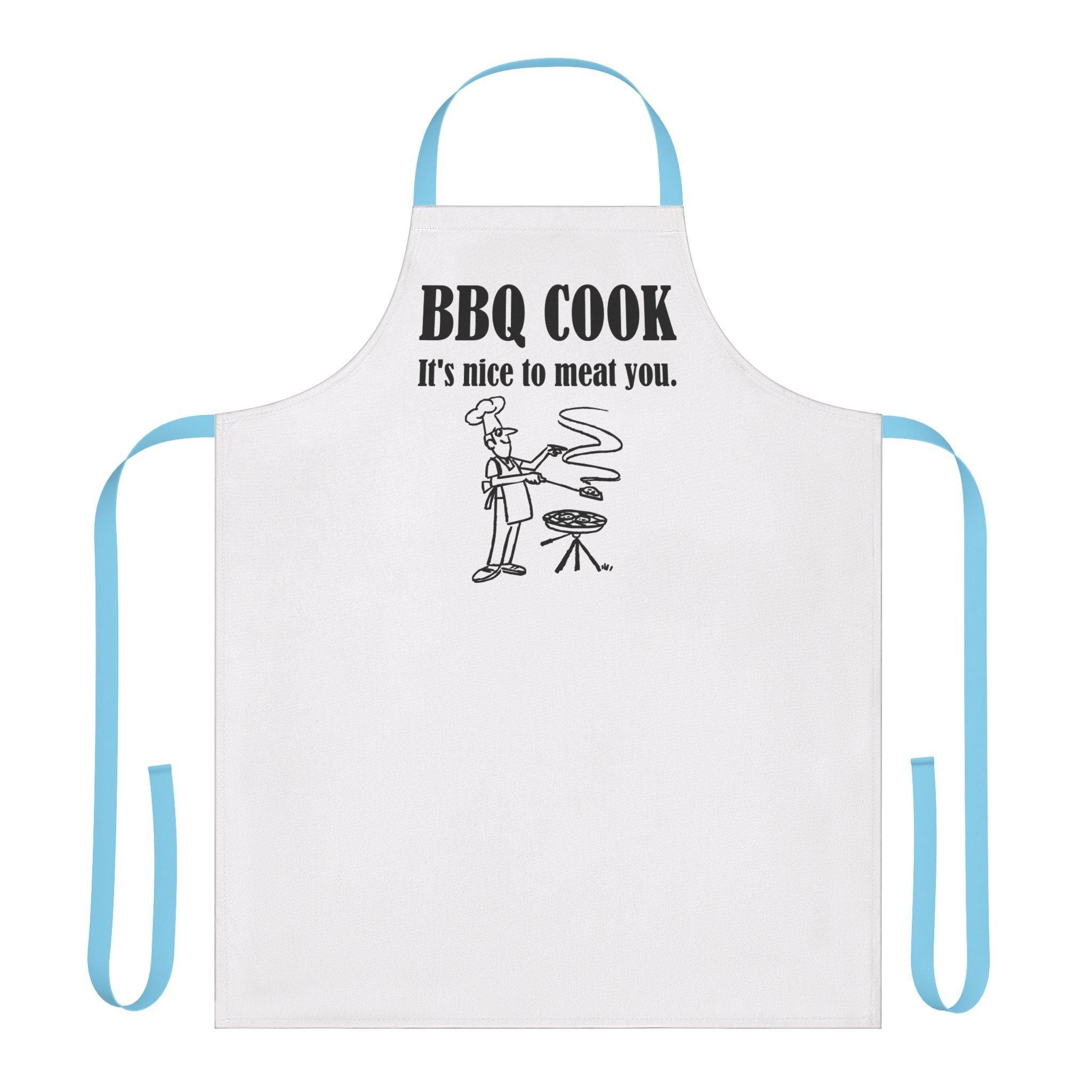BBQ Cook It's nice to meat you - Cooking Apron - Witty Twisters Fashions