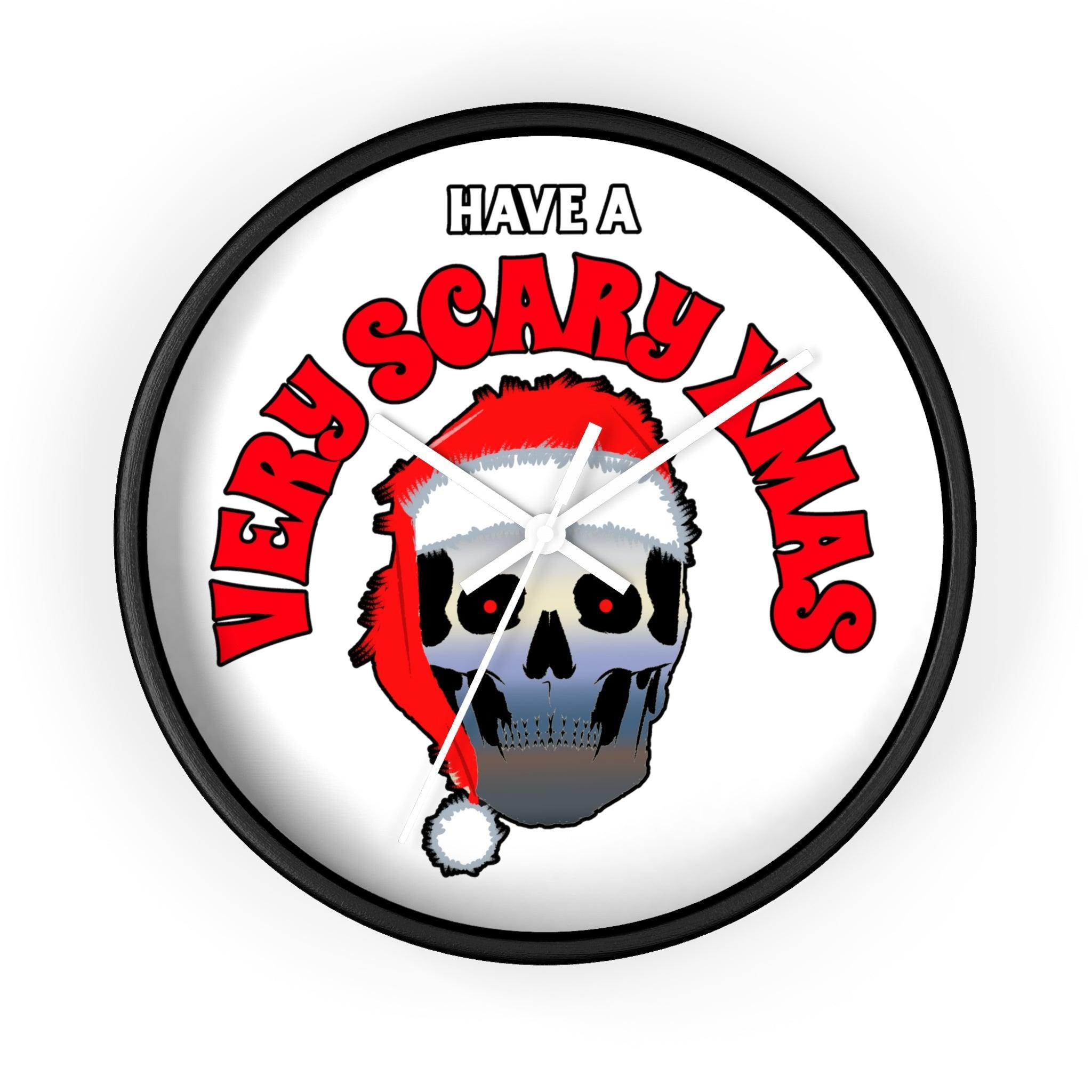 Have A Very Scary Xmas - Wall Clock - Witty Twisters Fashions