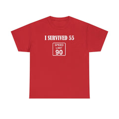 I Survived 55 Speed Limit 90 - T-Shirt - Witty Twisters Fashions
