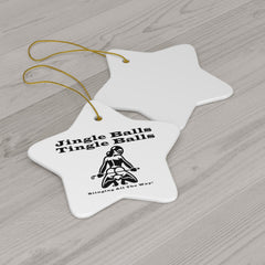 Jingle Balls ... Stinging All The Way - Ceramic Ornaments - Witty Twisters Fashions