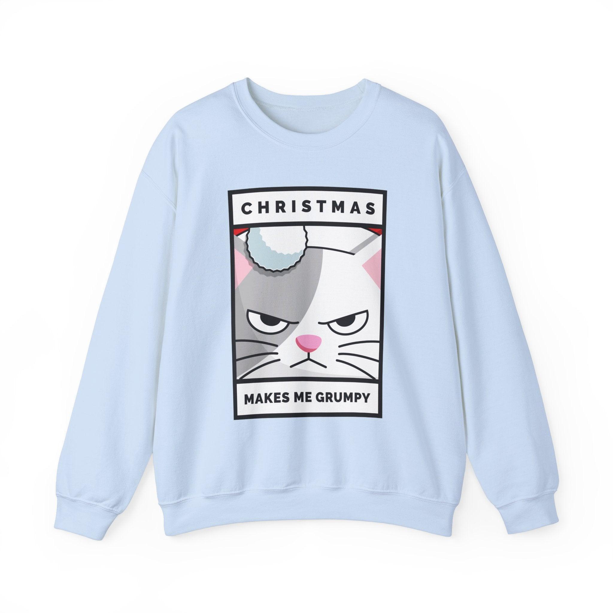 Christmas Makes Me Grumpy - Sweatshirt - Witty Twisters Fashions