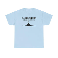 Battleshits Sink Or Stink - T-Shirt - Witty Twisters Fashions