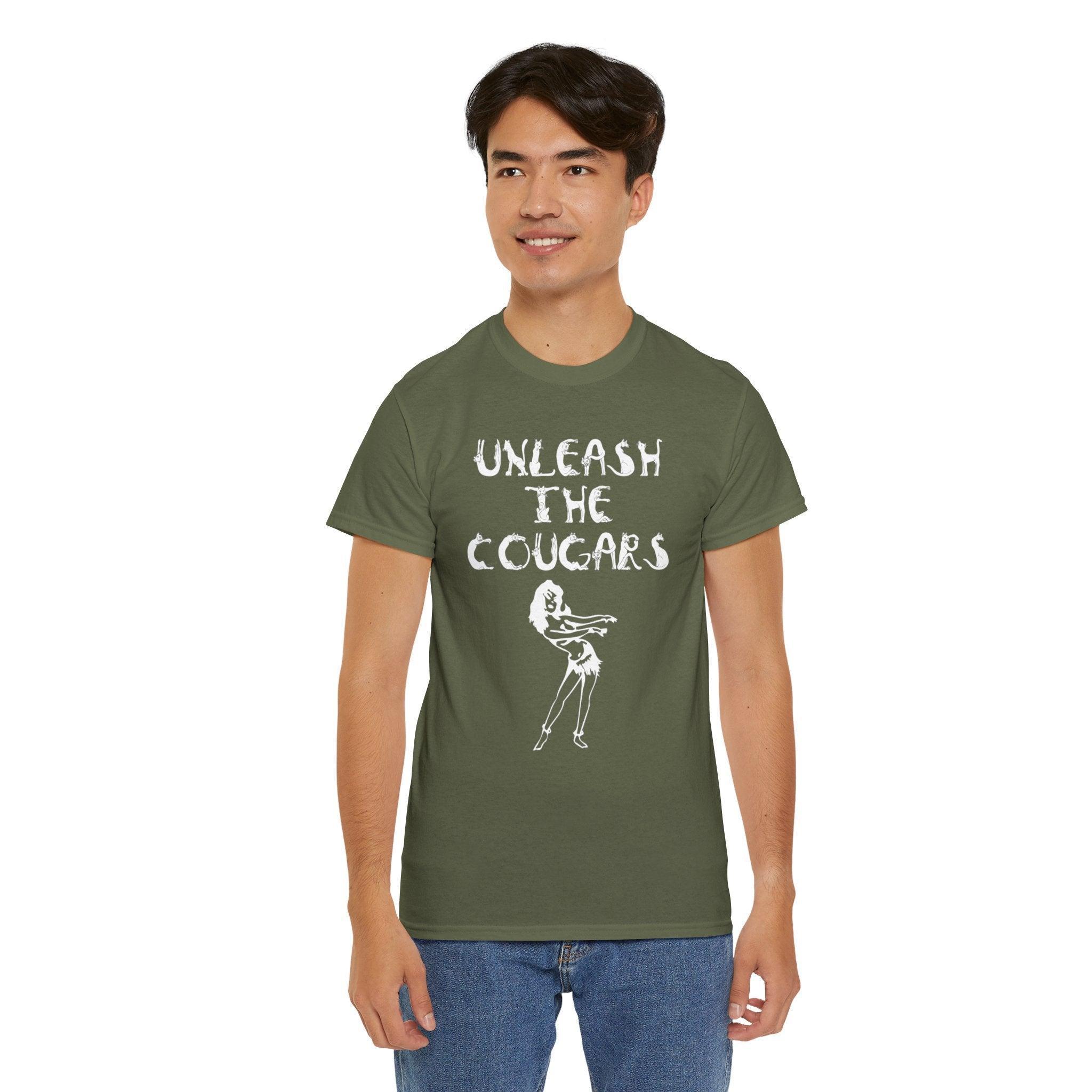 Unleash The Cougars - T-Shirt - Witty Twisters Fashions