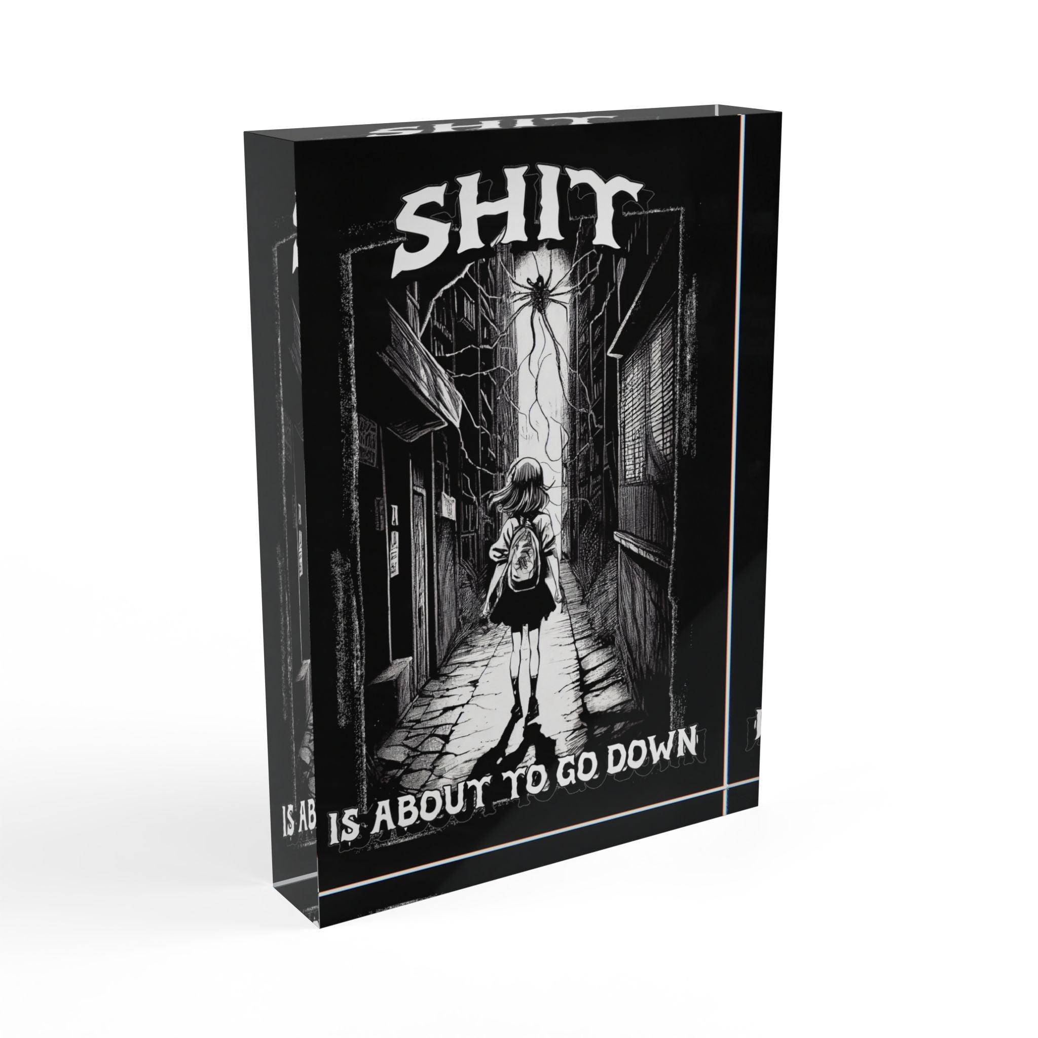 Shit is about to go down - Photo Block - Witty Twisters Fashions