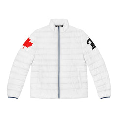 Hockey Fight In Canada - Men’s Puffer Jacket - Witty Twisters Fashions