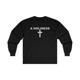 A Holiness - Long-Sleeve Tee - Witty Twisters Fashions