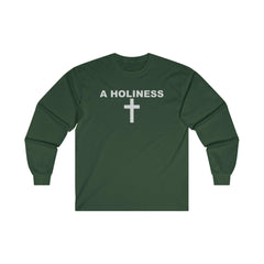 A Holiness - Long-Sleeve Tee - Witty Twisters Fashions