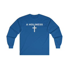 A Holiness - Long-Sleeve Tee - Witty Twisters Fashions