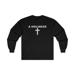 A Holiness - Long-Sleeve Tee - Witty Twisters Fashions