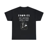 Zombies Eat Anything With A Face - T-Shirt - Witty Twisters Fashions