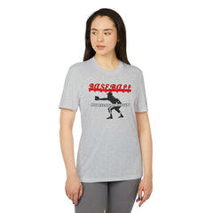 Baseball A passive aggressive game - adidas® Unisex Sport T-shirt - Witty Twisters Fashions