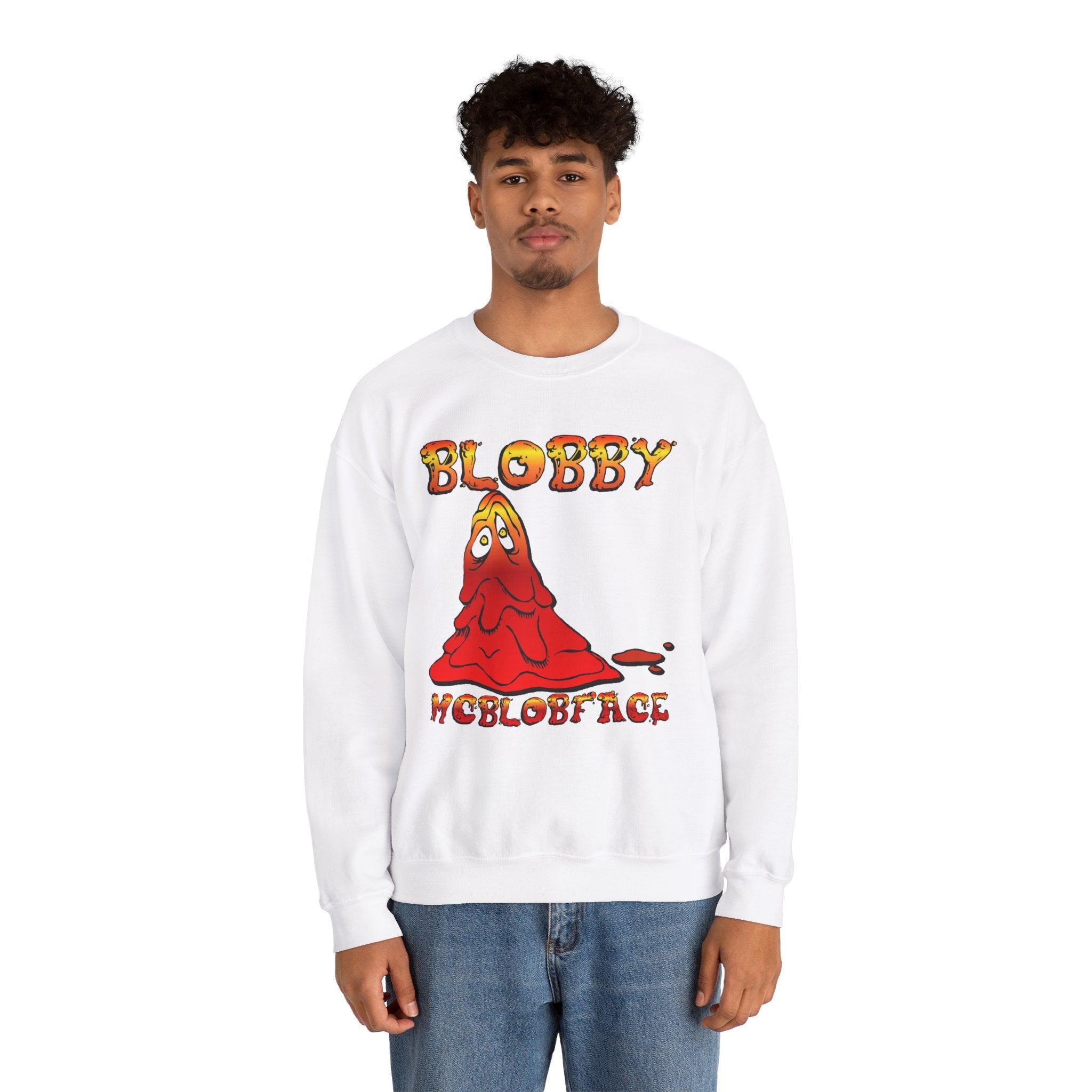 Blobby McBlobface - Sweatshirt - Witty Twisters Fashions