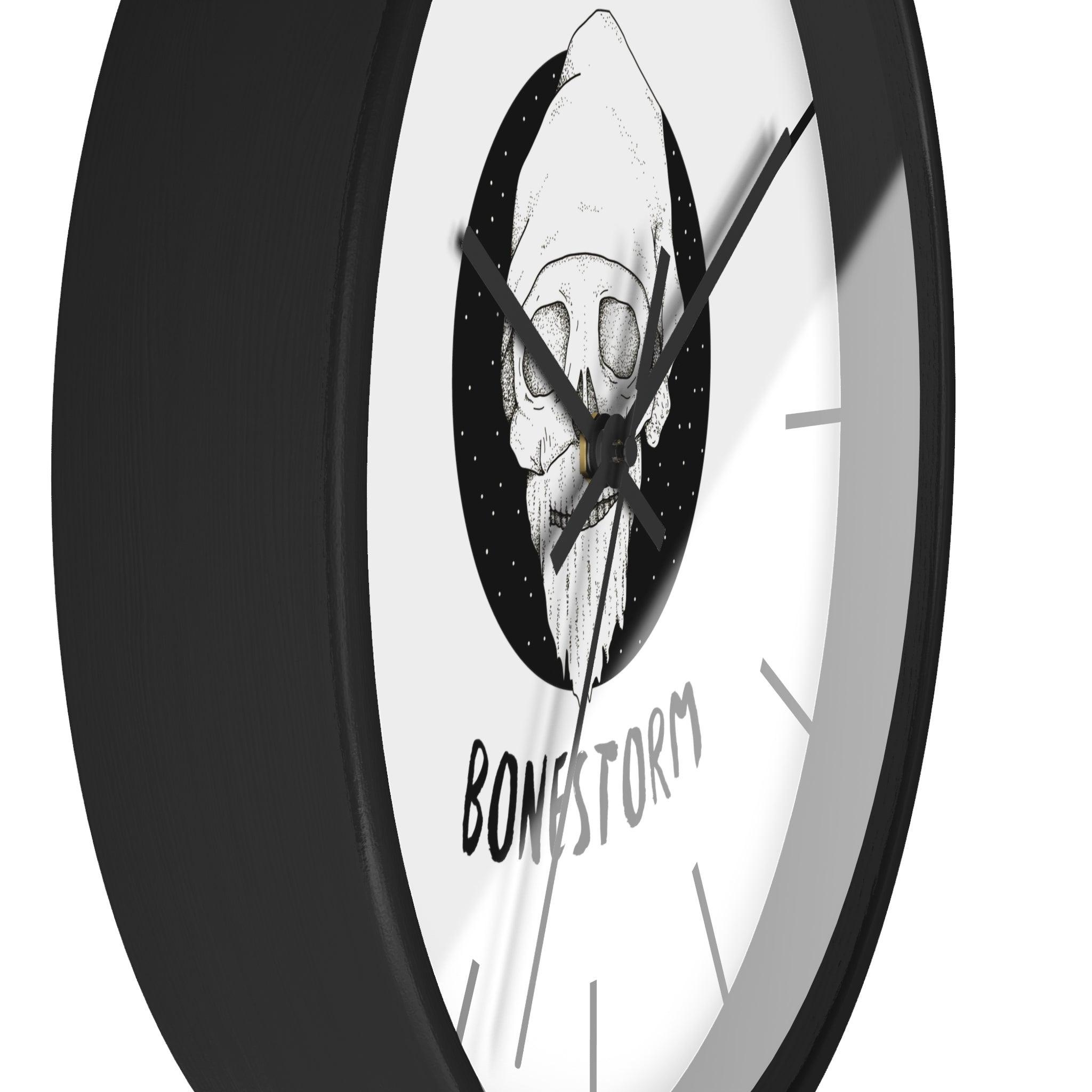 Bonestorm - Wall Clock - Witty Twisters Fashions