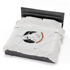 Merry MF Christmas - Velveteen Plush Blanket - Witty Twisters Fashions
