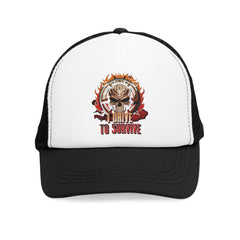 I Drive To Survive - Mesh Trucker Hat - Witty Twisters Fashions