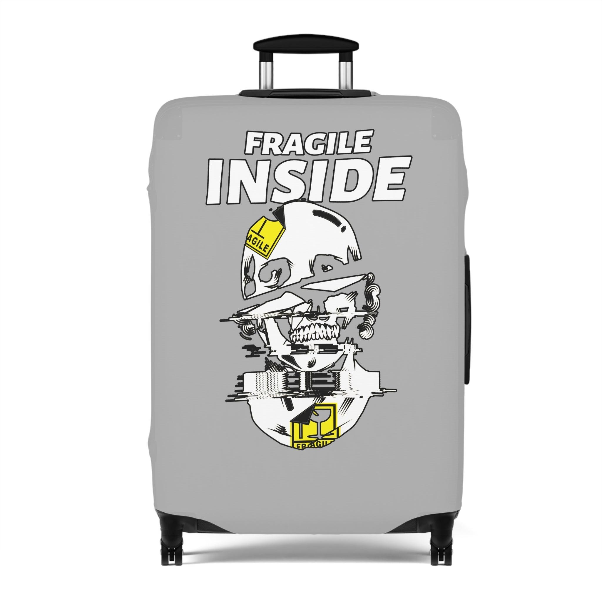 Fragile Inside - Luggage Cover - Witty Twisters Fashions