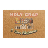 Holy Crap I Love Christmas - Doormat - Witty Twisters Fashions