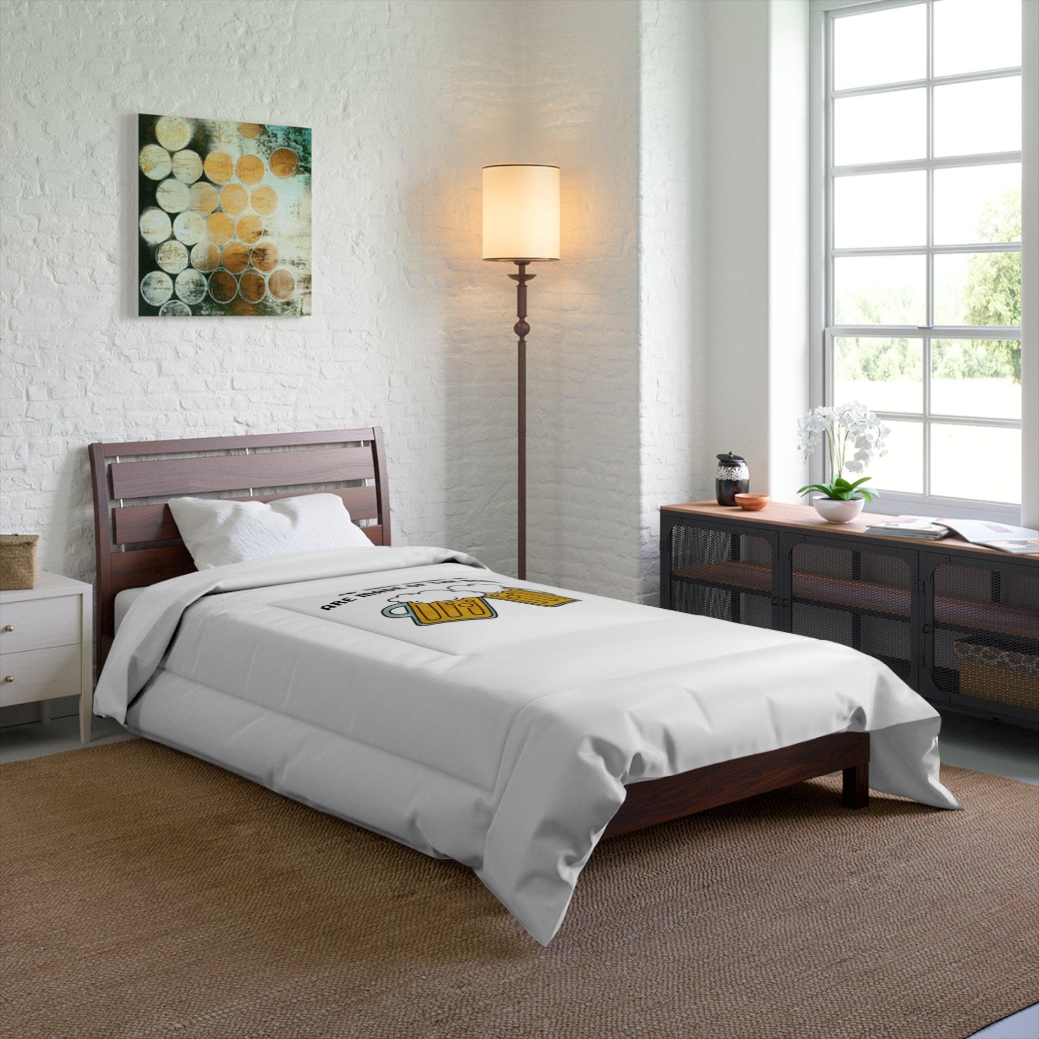 Sweet dreams are made of the beers - Bed Comforter - Witty Twisters Fashions