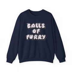 Balls Of Furry - Sweatshirt - Witty Twisters Fashions